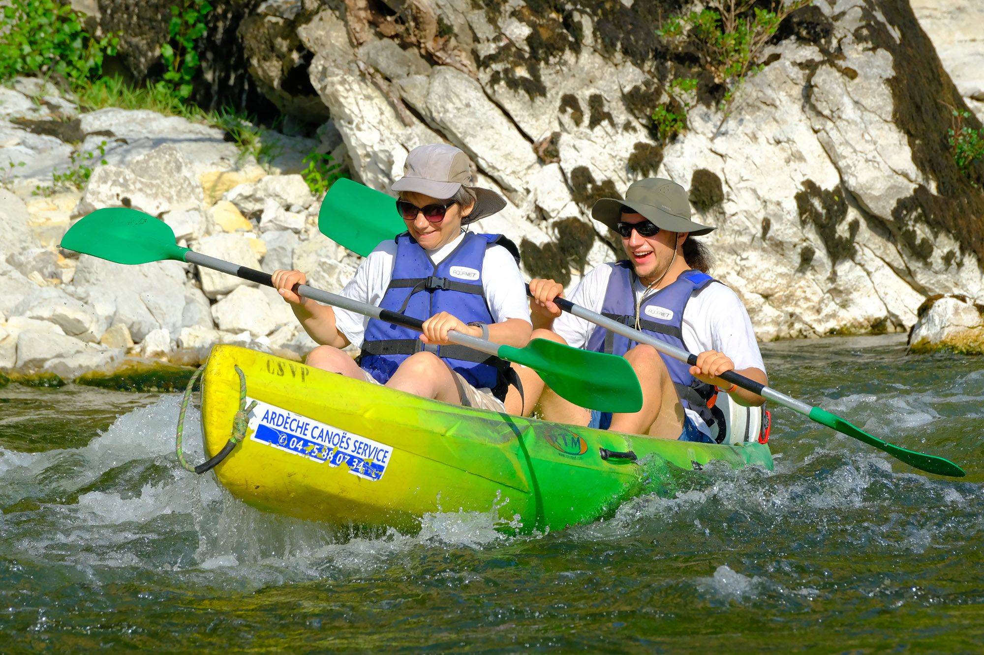 Descente canoë