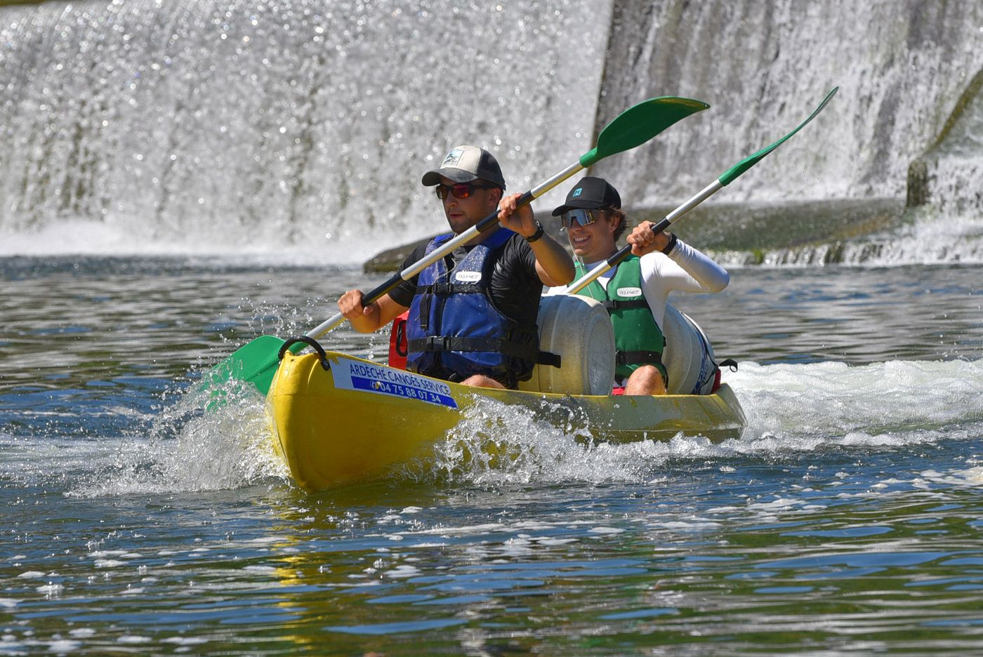 Descente canoë
