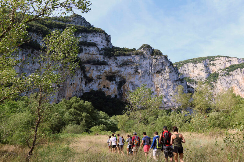 Parcours rando aventure Pont d'Arc