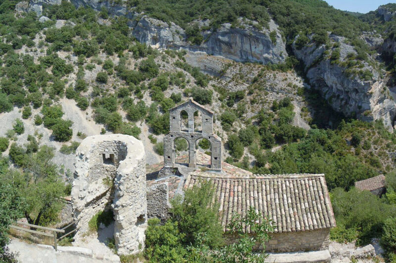 Parcours via Rochecolombe